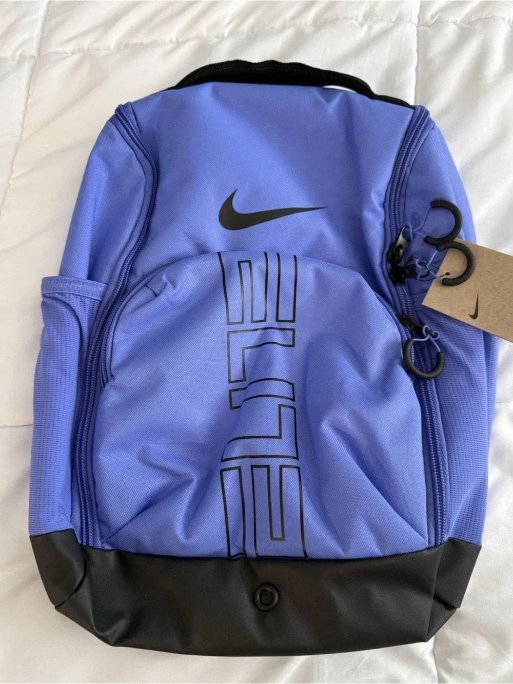 Nike Varsity Elite Sapphire Black Shoe Bag Model HM9970-570 Basketball